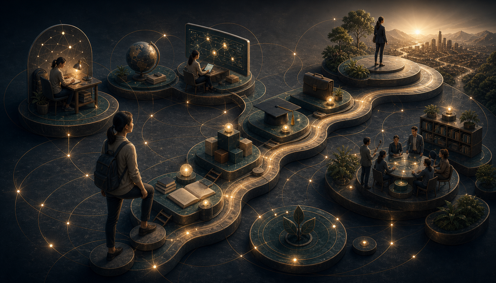A modular education pathway built one qualification at a time toward career capability.