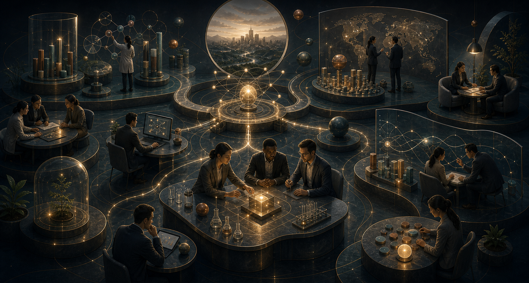 Business experiments, customer signals, and decision hypotheses arranged as an evidence-based system.
